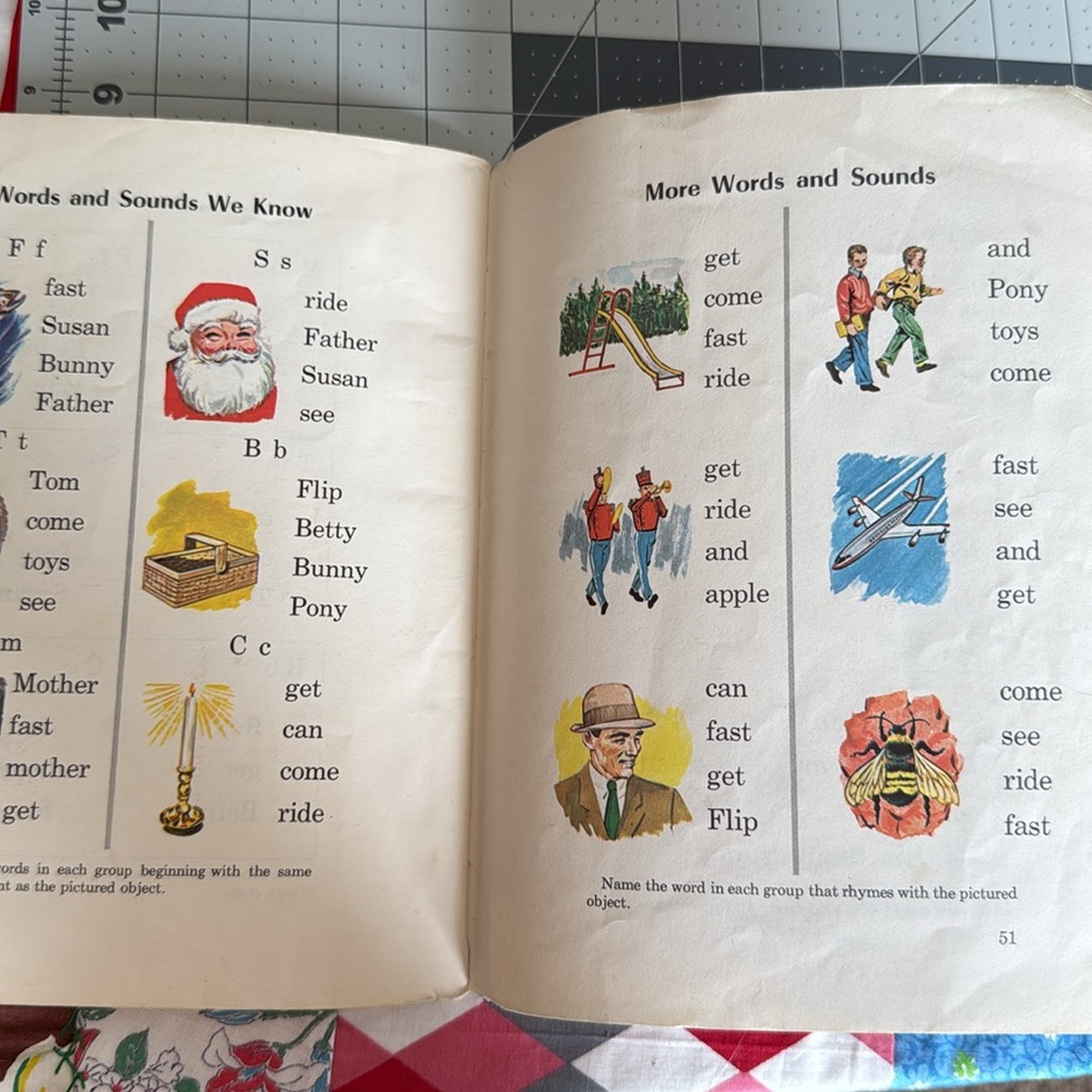 Vintage “My Little Red Story Book” – Ginn Basic Readers Primer - Picture 11 of 12